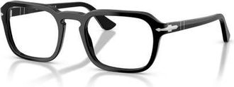 Persol 54mm Square optical glasses in Black at Nordstrom