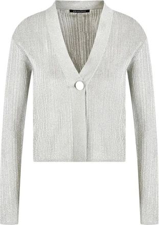 A|X Armani Exchange Mujer, Jerseys, Gris, Talla: L