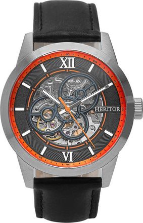 Heritor Jonas Black Dial Mens Watch HERHR9502
