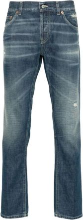 Dondup Denim Broek - Heren - Slim Fit Jeans - Blauw - W31 - Denim - Jeans