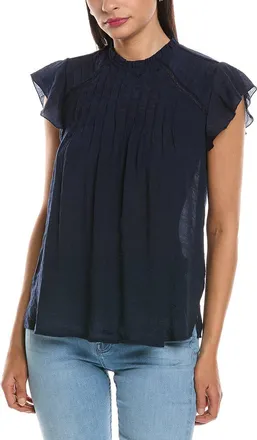 Nanette Lepore Ruffle Sleeve Blouse