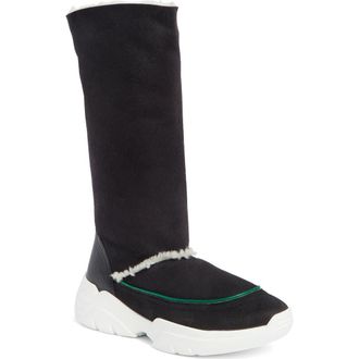 Longchamp Fleece Lined Tall Boot in Black at Nordstrom Rack, Size 10Us / 41Eu