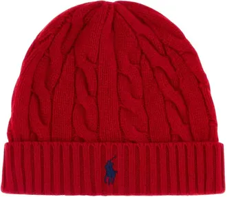 Polo Ralph Lauren Heren, Accessoires, Rood, Maat: ONE Size Wol