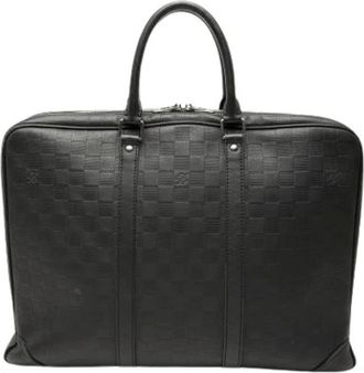 Louis Vuitton Pre-owned Handbags, female, Black, Size: ONE SIZE Pre-owned Business Bag
