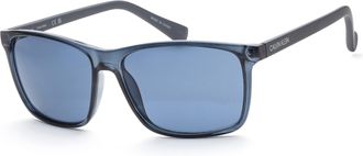 Calvin Klein Mens 58mm Crystal Sunglasses