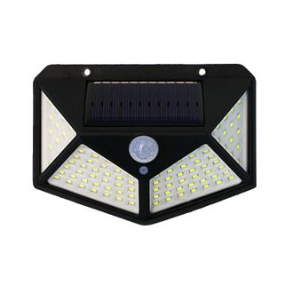 OEM Luces Solares Para Jard&iacute;n, Apliques De Pared Con Detecci&oacute;n De Presencia, 100 Led Recargables, Venta Al Por Mayor Para Iluminaci&oacute;n Residencial Y P&uacute;blic