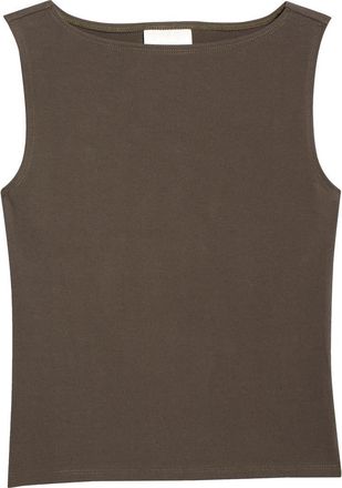 Reformation Dusk Stretch Knit Top in Pine Tree at Nordstrom, Size X-Large