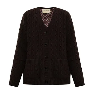 Valentino Garavani Hombre, Jerseys, Marr&oacute;n, Talla: XL