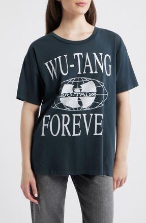 Daydreamer Wu-Tang Forever Graphic T-Shirt in Vintage Black at Nordstrom, Size X-Large