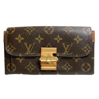Louis Vuitton Pre-owned Wallets, female, Brown, Size: ONE SIZE Pre-owned Monogram Bifold Wallet
