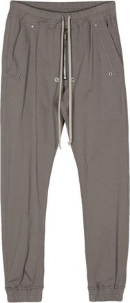 Rick Owens Bela jersey track pants - women - Elastane/Organic Cotton/Organic Cotton - 46 - Grey