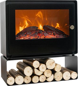 Purline Purline - Chimenea El&eacute;ctrica De Suelo Con Estante 2000 W