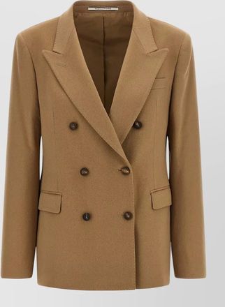 Tagliatore cashmere double-breasted blazer
