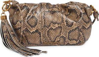 Steve Madden Rue Crossbody Bag in Brown Snake Print at Nordstrom Rack