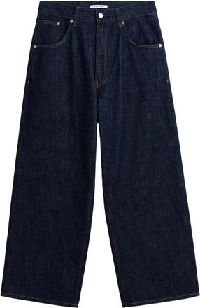 Sunflower Wijde Pijp Fluwelen Broek Blauw - Heren - Loose Fit Jeans - Blauw - W29 L32 - Katoen - Jeans
