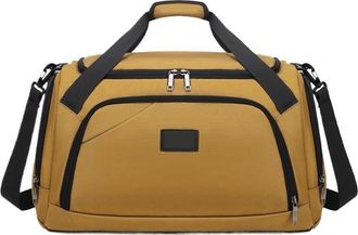 Generic Compatible For Travel Bag Spinning Zipper Large Capacity Casual Soft Solid Color Popular Duffels(Type B)