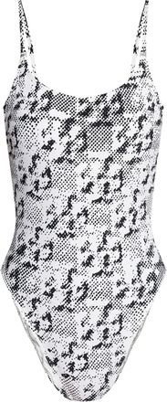 Tory Burch Costume da bagno con stampa - Bianco