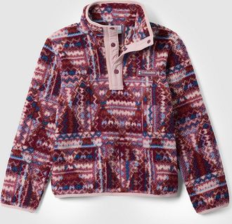 Columbia Helvetia II Printed Snap Kids Half-Zip Fleece Trui
