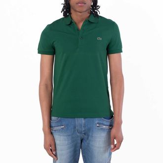 Lacoste Stretch Pique Short-Sleeve Slim Fit Polo Shirt
