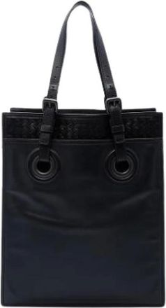 Bottega Veneta Pre-owned Intrecciato Satchel - - Pre-owned - Donna - Nero - ONE SIZE