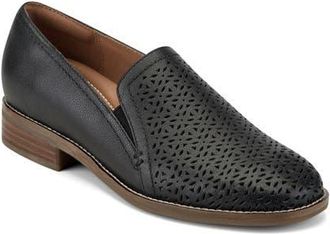 Earth Piper Perforated Loafer in Black at Nordstrom, Size 7.5