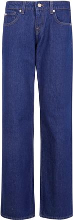 7 For All Mankind Low Straight Indigo Soul Jeans