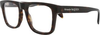 Alexander McQueen Alexander Mcqueen Mens Am0357o 52Mm Optical Frames