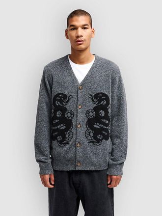 Rvca Dalas Snake Strickjacke schwarz