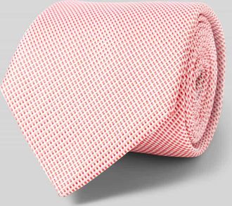 Altea Krawatte aus reiner Seide mit Label-Detail Modell Ticino in Rot, Gr&ouml;&szlig;e 1