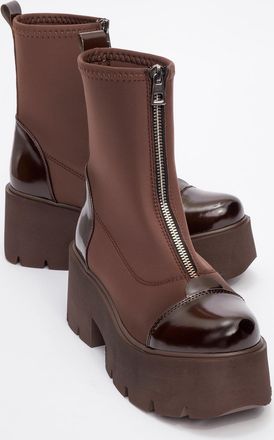Prologue Bray Lakleren Chunky Boot (Dames)