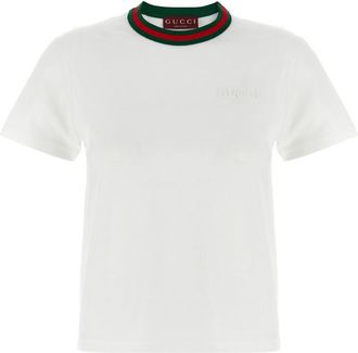 Gucci White Logo T-shirt