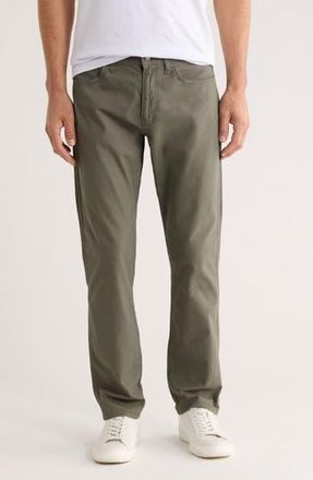 Lucky Brand Cotton Stretch Canvas Pants in Smokey Olive at Nordstrom Rack, Size 28 X 32