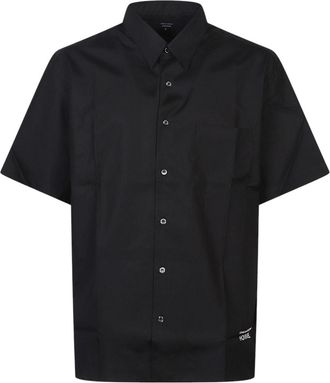 Comme Des Gar&ccedil;ons Black Relaxed Solid Shirt