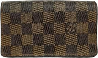Louis Vuitton Pre-owned Portefeuille Tr&eacute;sor Wallet - - Pre-owned - Donna - Marrone - ONE SIZE