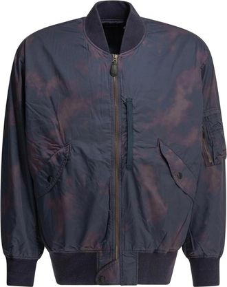 Beams Plus Jassen, Heren, Veelkleurig, XL, Katoen, Mil Flight Bomberjack