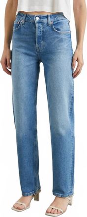 Rails Topanga High Waist Straight-Leg Jean In Baja Blue