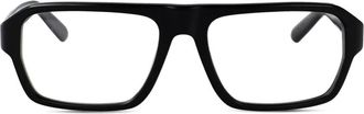 GCDS Occhiali rettangolari - Nero