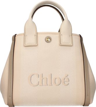 Chlo&eacute; Borse Chlo&eacute; Portare Una Donna In Stoffa Beige
