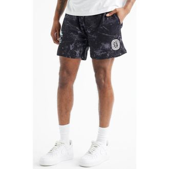 Overtime Cold Hearts Iced Mesh Shorts in Black at Nordstrom, Size X-Large