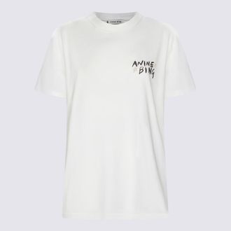 Anine Bing T-Shirts And Polos Light And Natural