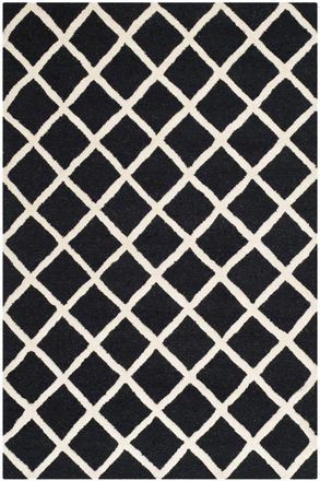 Safavieh Alfombra lana nero/neutrale 122 x 183 cm
