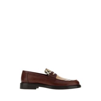 Burberry Mocasines de Piel Pembroke - Shoes - Hombre - Marr&oacute;n - 41 EU