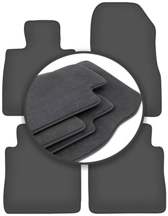 OEM Alfombrillas Premium Para Nissan Note Ii Hatchback (2012-)