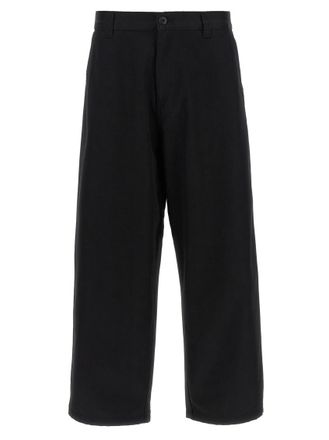 Carhartt Work in Progress Black Straight Trousers
