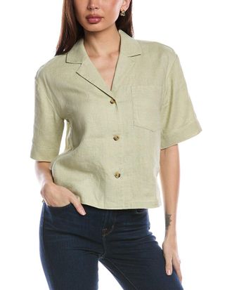 ATM Anthony Thomas Melillo Atm Anthony Thomas Melillo Heavyweight Linen Camp Shirt