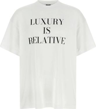 Moschino Dames, Tops, Wit, Maat: XS Katoen