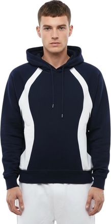 Dsquared2 Navy Blue Color Block Hoodie