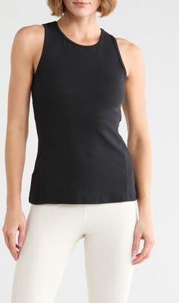 Marika Mellie Ribbed Tank in Black at Nordstrom Rack, Size X-Large