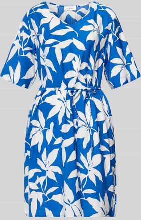 s.Oliver Red Label Relaxed Fix Freizeitkleid aus Viskose-Mix in Royal, Gr&ouml;&szlig;e 40