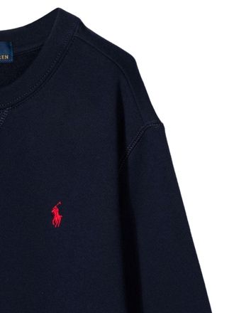 Polo Ralph Lauren Fleece Cotton Blend Sweatshirt - Blue